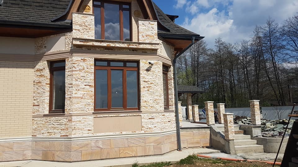 Travertin Bej Multicolor 30x5 - imagine 4