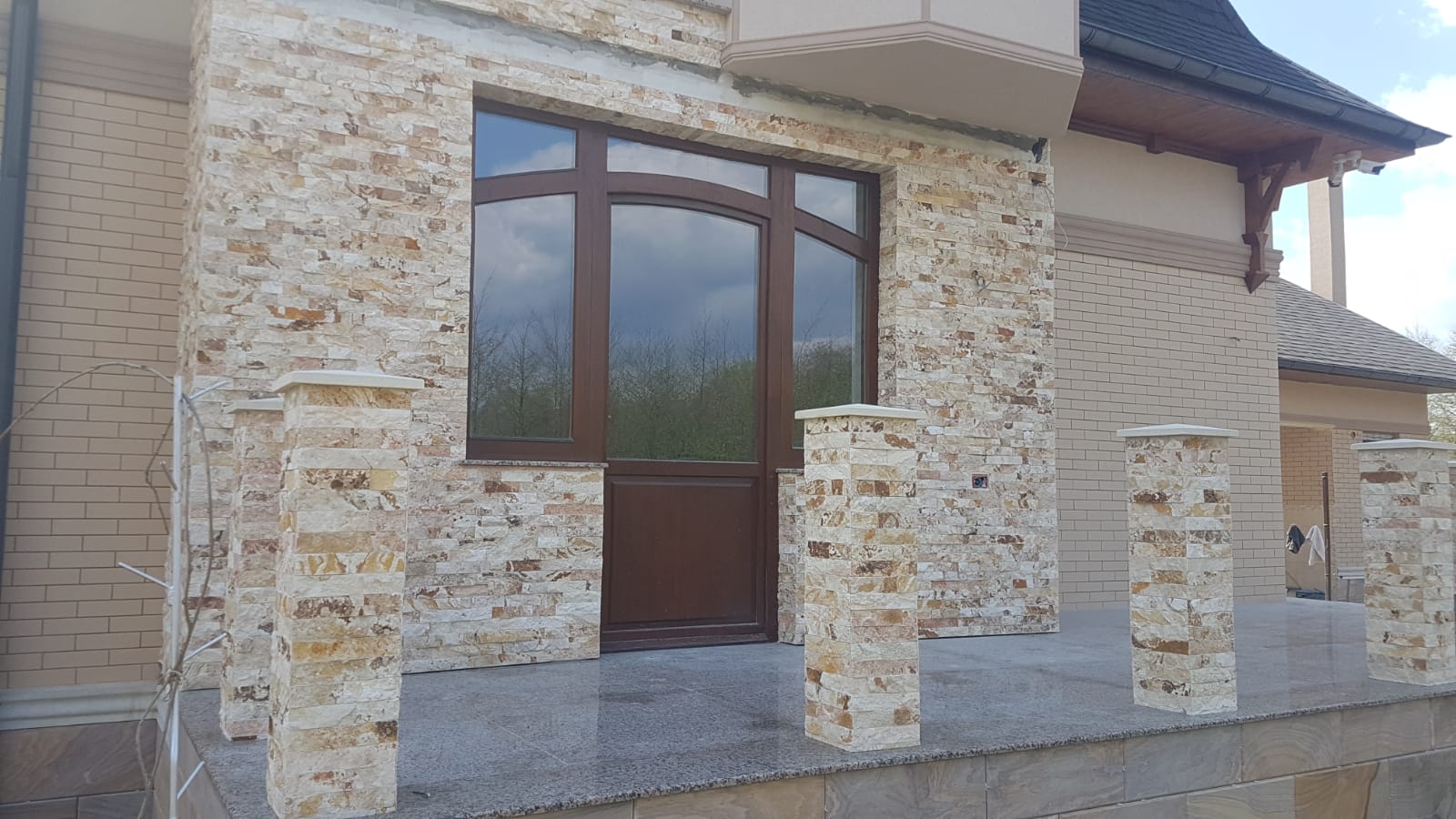 Travertin Bej Multicolor 30x5 - imagine 6