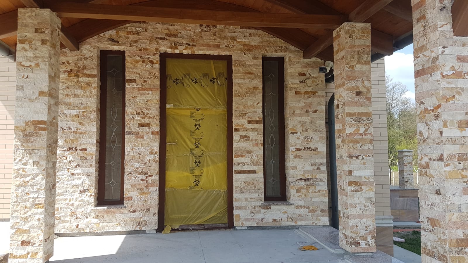 Travertin Bej Multicolor 30x5 - imagine 7