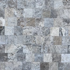 Biscuiti Travertin Silver 10x10