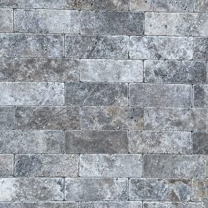 Biscuiti Travertin Silver 20.3x7.5